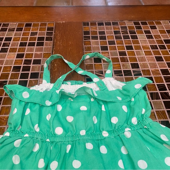 Mini Boden Polka dots Girls Dress - Picture 6 of 8